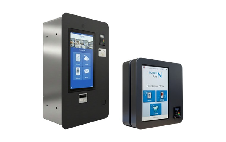 Bornes de paiement LM Control Touch’N Pay gamme Premium, versions encastrée et applique
